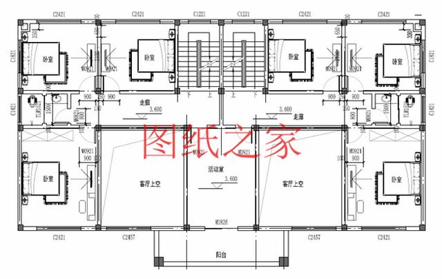 分享5套三層雙拼別墅設(shè)計(jì)圖，兄弟倆齊心協(xié)力建別墅！