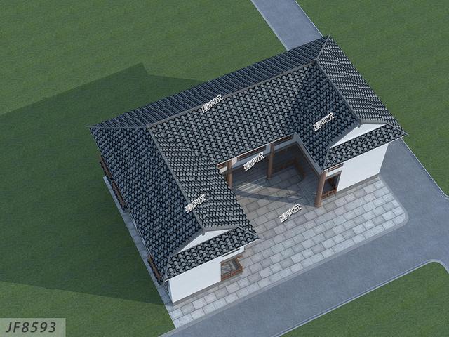 新款農(nóng)村自建房，在老家有棟別墅，一家人其樂融融！