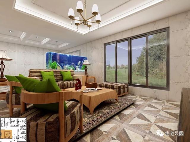 田園別墅設(shè)計(jì)圖，內(nèi)外兼修，設(shè)計(jì)獨(dú)特，外觀靚麗。