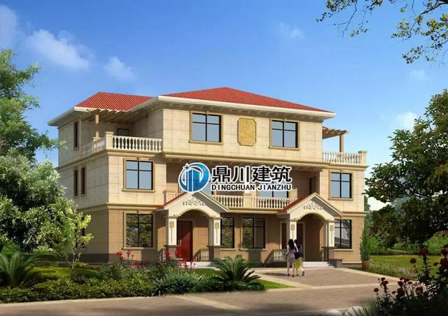 8套雙拼別墅設(shè)計(jì)圖，兄弟別墅這樣建，氣派實(shí)用有面子。