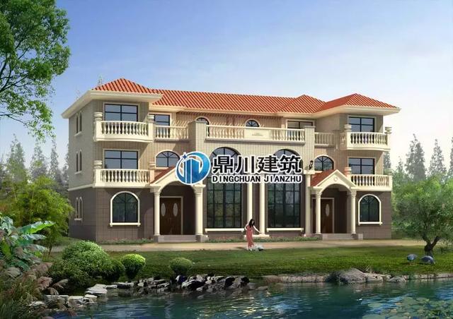 8套雙拼別墅設(shè)計(jì)圖，兄弟別墅這樣建，氣派實(shí)用有面子。