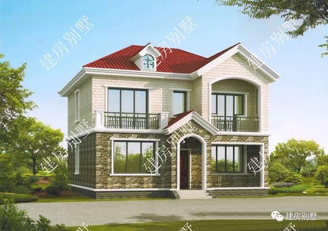 兩層農(nóng)村自建房，第二棟主體18萬，簡單精致又實(shí)用！