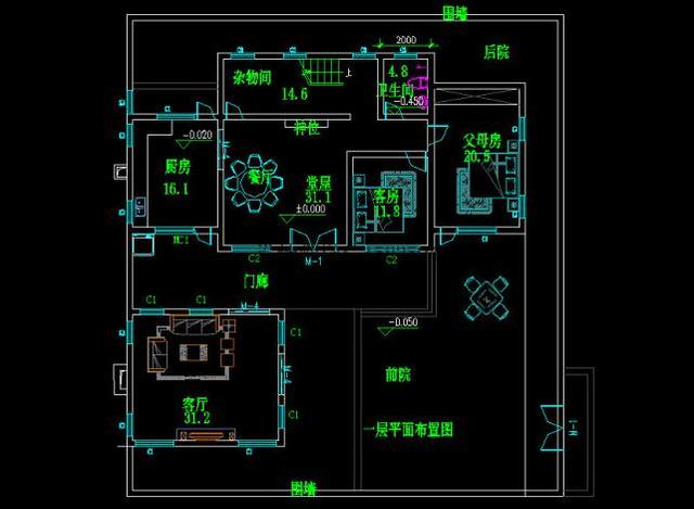 中式別墅設計圖，傳承中式之美！