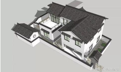 中式別墅設計圖，傳承中式之美！