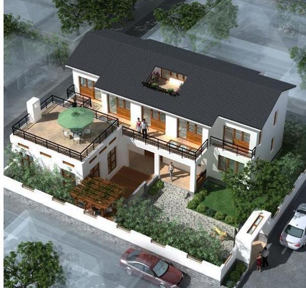 中式別墅設計圖，傳承中式之美！