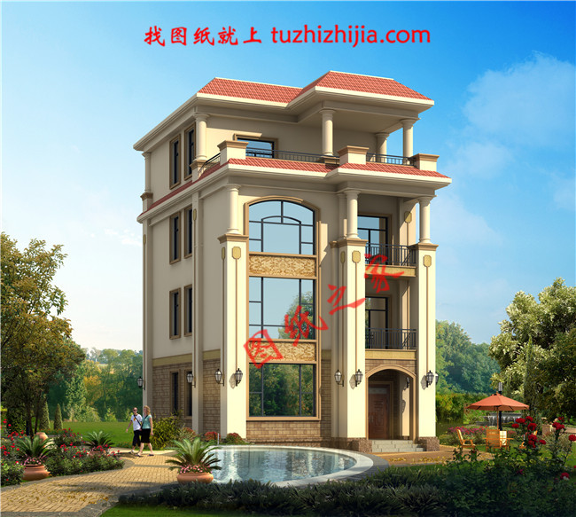 美觀三層半農(nóng)村自建房圖片，大家都喜歡的溫馨住宅！