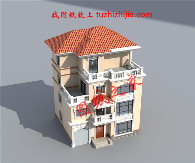 美觀三層半農(nóng)村自建房圖片，大家都喜歡的溫馨住宅！