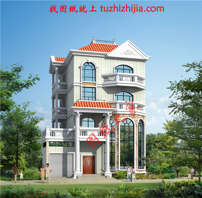 美觀三層半農(nóng)村自建房圖片，大家都喜歡的溫馨住宅！