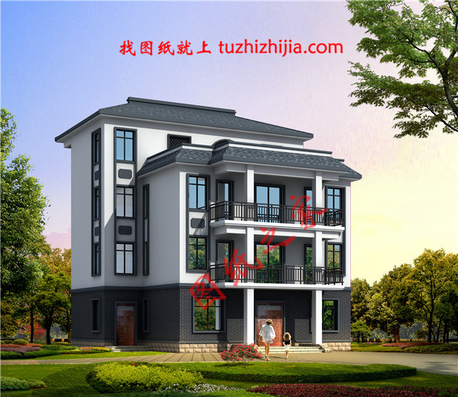 美觀三層半農(nóng)村自建房圖片，大家都喜歡的溫馨住宅！