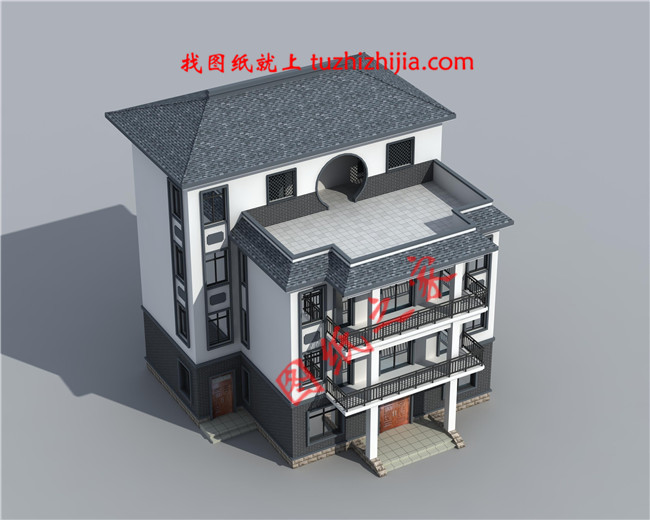 美觀三層半農(nóng)村自建房圖片，大家都喜歡的溫馨住宅！