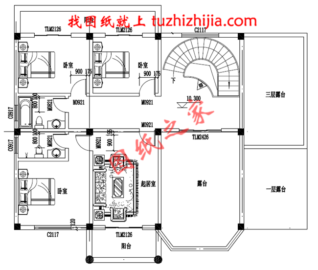 美觀三層半農(nóng)村自建房圖片，大家都喜歡的溫馨住宅！
