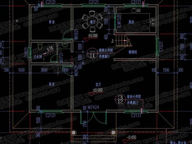 農(nóng)村二層自建房，造價(jià)25萬(wàn)120平米，經(jīng)典戶型完美設(shè)計(jì)！