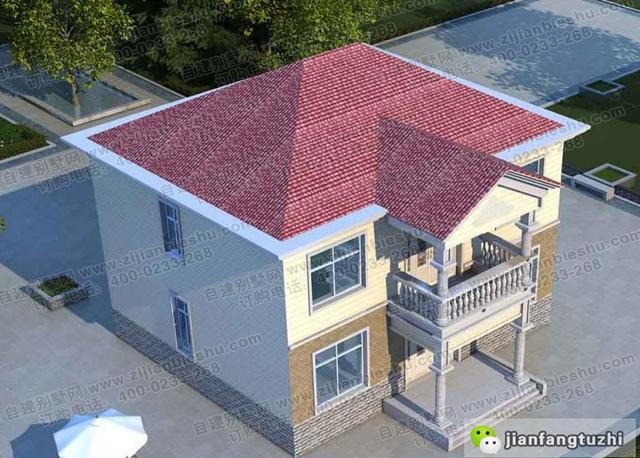 農(nóng)村二層自建房，造價(jià)25萬(wàn)120平米，經(jīng)典戶型完美設(shè)計(jì)！