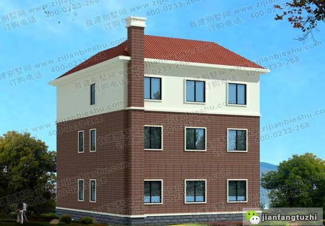 11×12米三層帶車庫別墅設(shè)計圖，框架結(jié)構(gòu)，大氣實用！