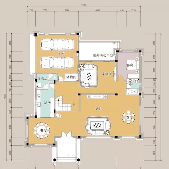 豪華款三層別墅設(shè)計(jì)圖，獨(dú)特的設(shè)計(jì)理念，符合您的各種需求。