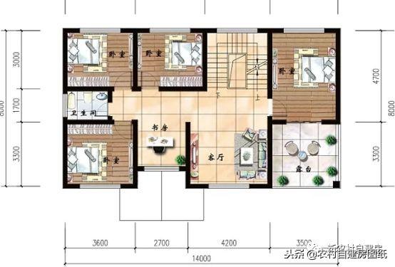 三層別墅設(shè)計(jì)圖，帶車庫(kù)主體25萬(wàn)起，值不值你說(shuō)了算！