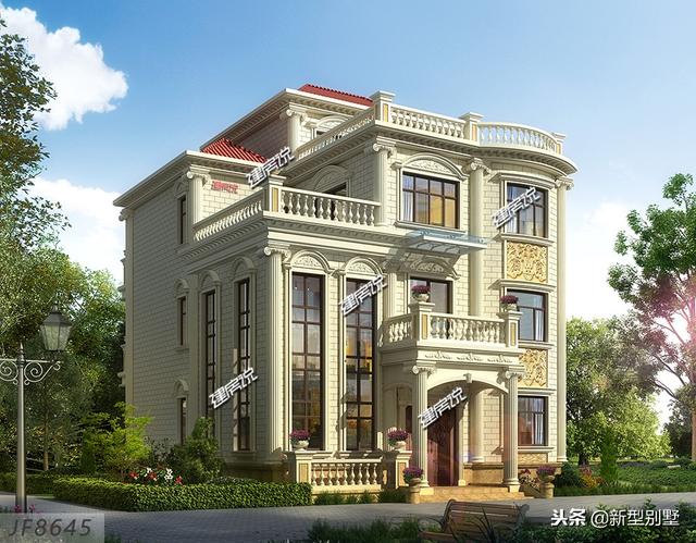 新款別墅設(shè)計(jì)圖，我的房子卻出賣(mài)了我，想低調(diào)都不行!