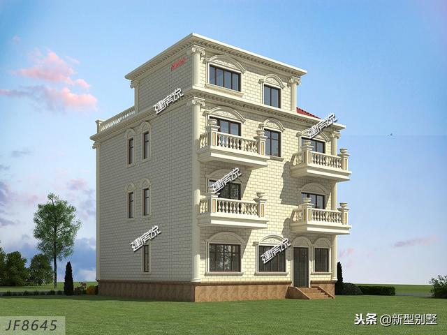 新款別墅設(shè)計(jì)圖，我的房子卻出賣(mài)了我，想低調(diào)都不行!