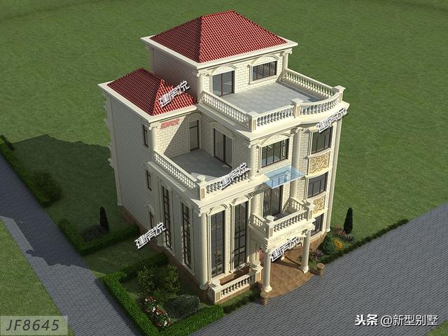 新款別墅設(shè)計(jì)圖，我的房子卻出賣(mài)了我，想低調(diào)都不行!
