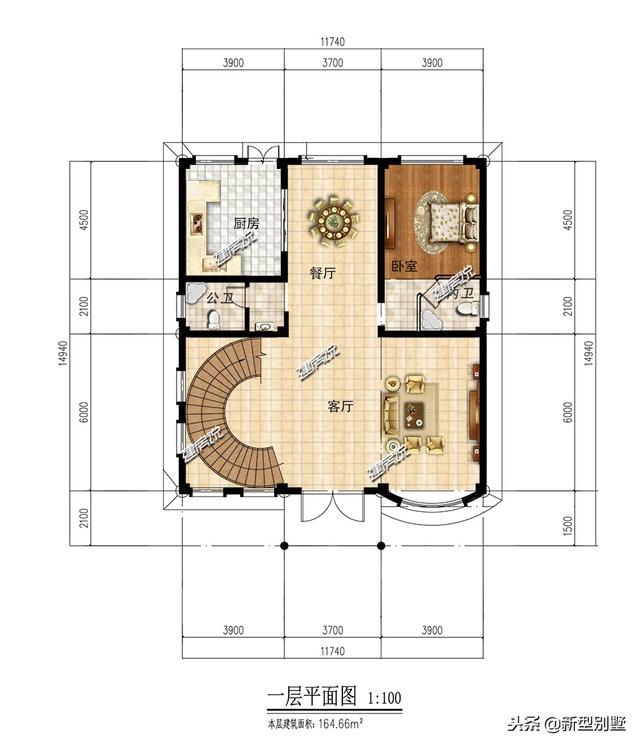 新款別墅設(shè)計(jì)圖，我的房子卻出賣(mài)了我，想低調(diào)都不行!