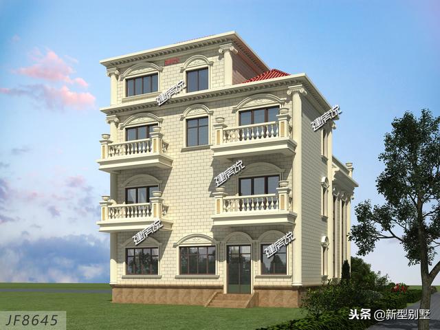 新款別墅設(shè)計(jì)圖，我的房子卻出賣(mài)了我，想低調(diào)都不行!
