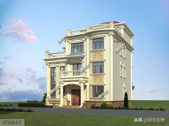 新款別墅設(shè)計(jì)圖，我的房子卻出賣(mài)了我，想低調(diào)都不行!