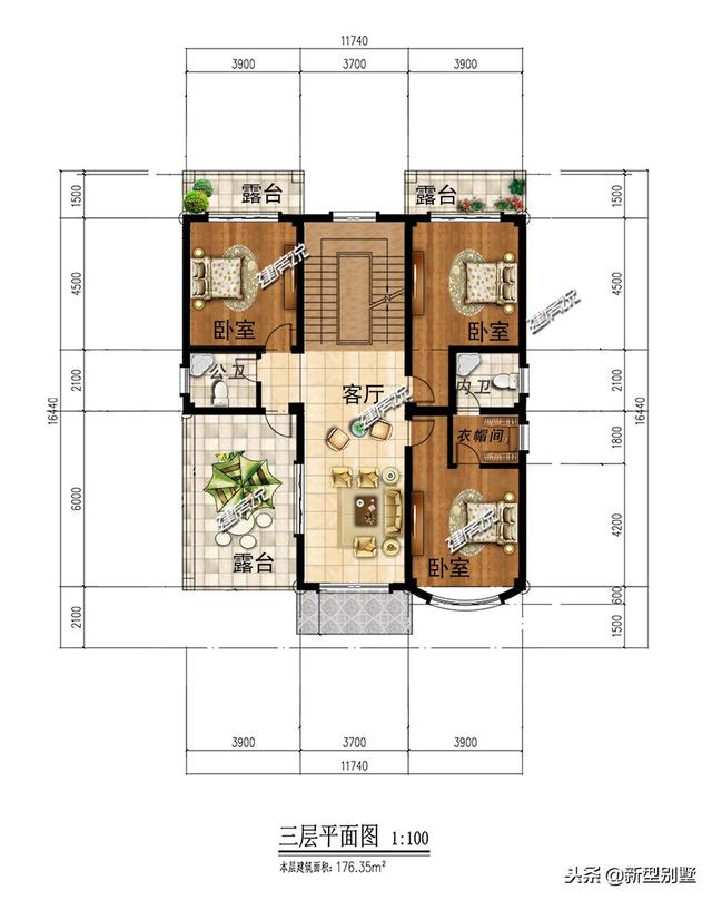 新款別墅設(shè)計(jì)圖，我的房子卻出賣(mài)了我，想低調(diào)都不行!