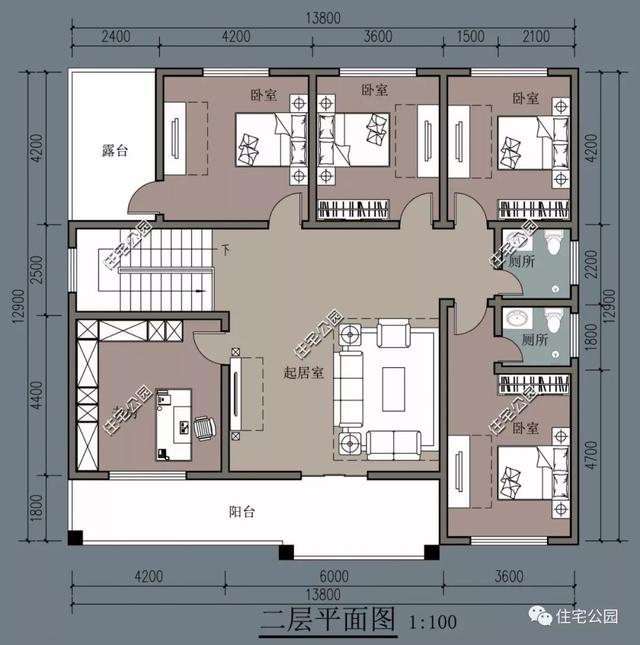 四世同堂農(nóng)村自建房，堂屋有量不生災(zāi)。