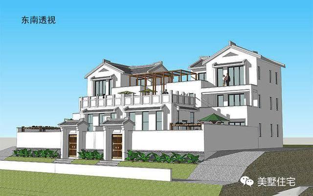 新款雙拼自建房，是和兄弟建造，兄弟齊心其利斷金。