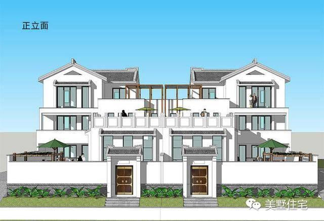 新款雙拼自建房，是和兄弟建造，兄弟齊心其利斷金。