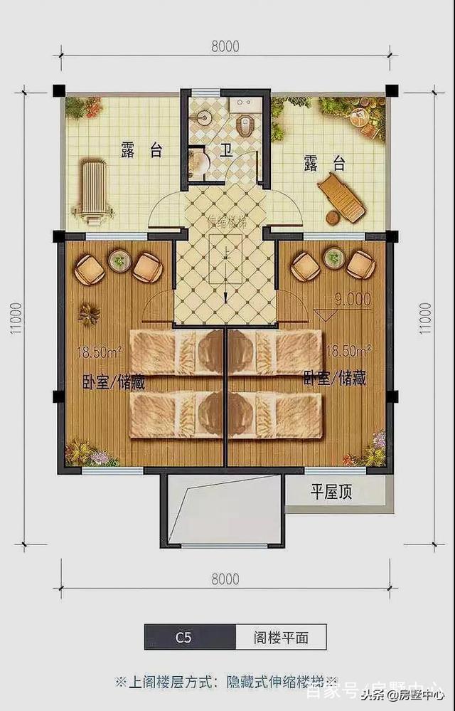 三層新中式別墅設(shè)計圖，外觀獨(dú)特精美，這樣的房子才值得傳承