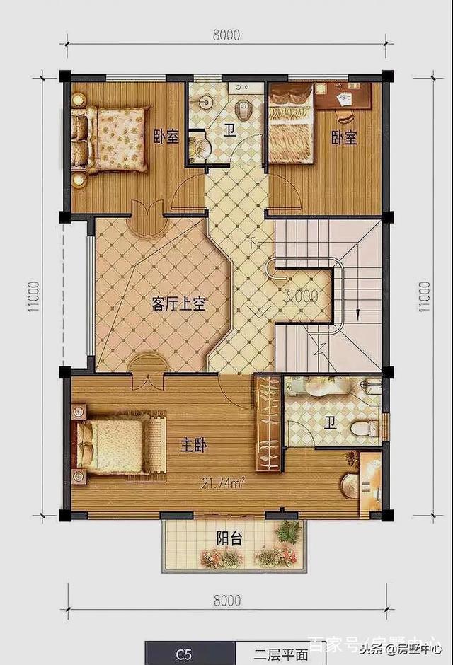 三層新中式別墅設(shè)計圖，外觀獨(dú)特精美，這樣的房子才值得傳承