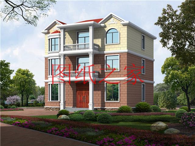 4套農村三層別墅設計圖，占地方正，展現(xiàn)自家品味和生活品質！