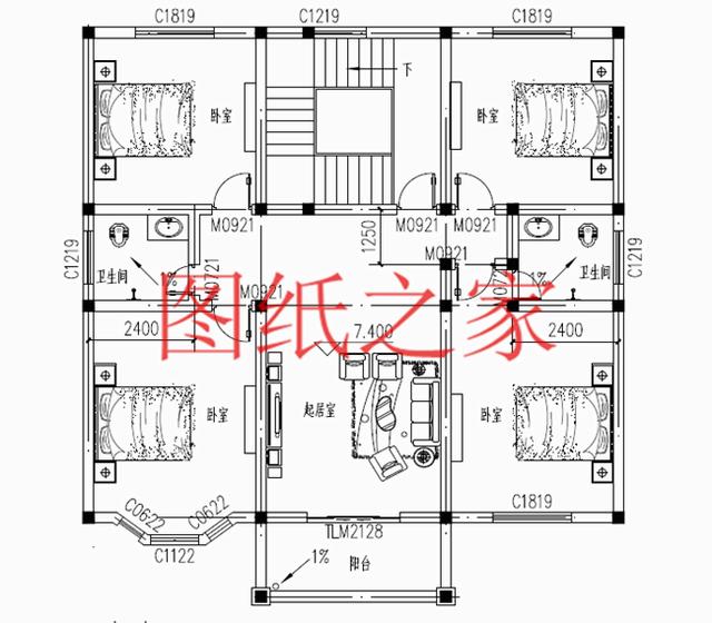 4套農村三層別墅設計圖，占地方正，展現(xiàn)自家品味和生活品質！