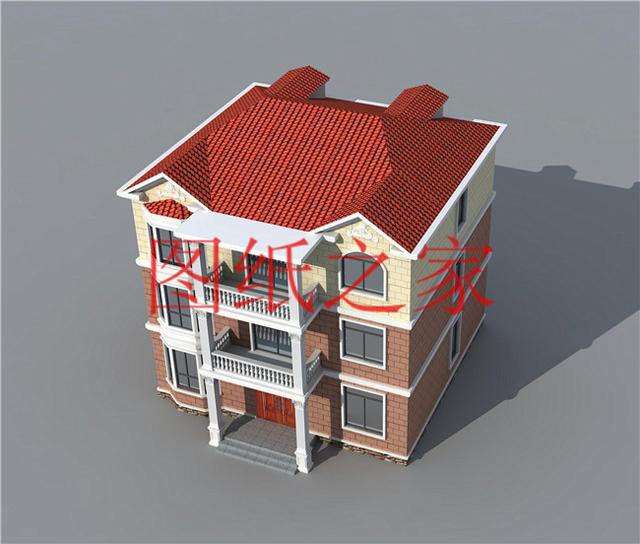 4套農村三層別墅設計圖，占地方正，展現(xiàn)自家品味和生活品質！