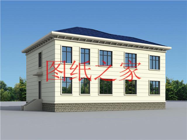 現(xiàn)代風(fēng)二層別墅設(shè)計圖，180平只要35萬，心動不如行動！