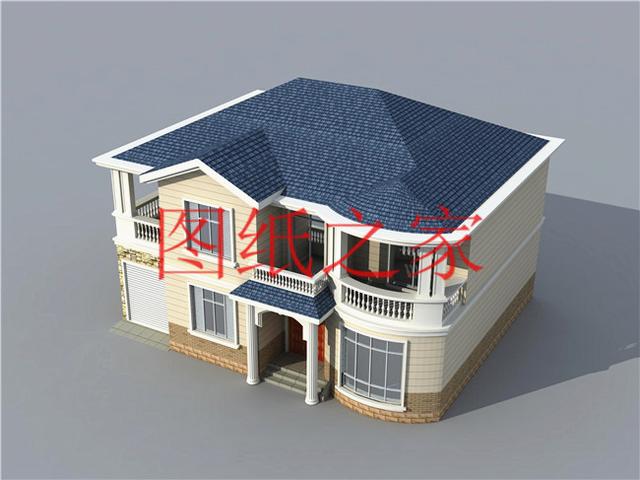 現(xiàn)代風(fēng)二層別墅設(shè)計圖，180平只要35萬，心動不如行動！