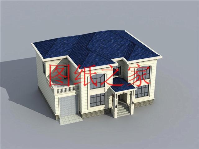 現(xiàn)代風(fēng)二層別墅設(shè)計圖，180平只要35萬，心動不如行動！