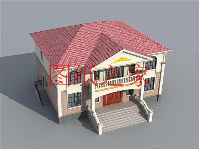 現(xiàn)代風(fēng)二層別墅設(shè)計圖，180平只要35萬，心動不如行動！