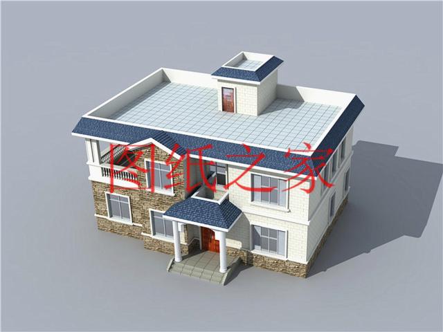 現(xiàn)代風(fēng)二層別墅設(shè)計圖，180平只要35萬，心動不如行動！