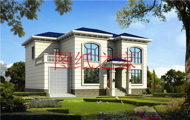 現(xiàn)代風(fēng)二層別墅設(shè)計圖，180平只要35萬，心動不如行動！