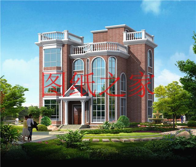 開(kāi)間只有10米，占地不到100平的三層別墅設(shè)計(jì)圖，霸氣外漏！