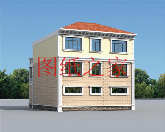 開(kāi)間只有10米，占地不到100平的三層別墅設(shè)計(jì)圖，霸氣外漏！