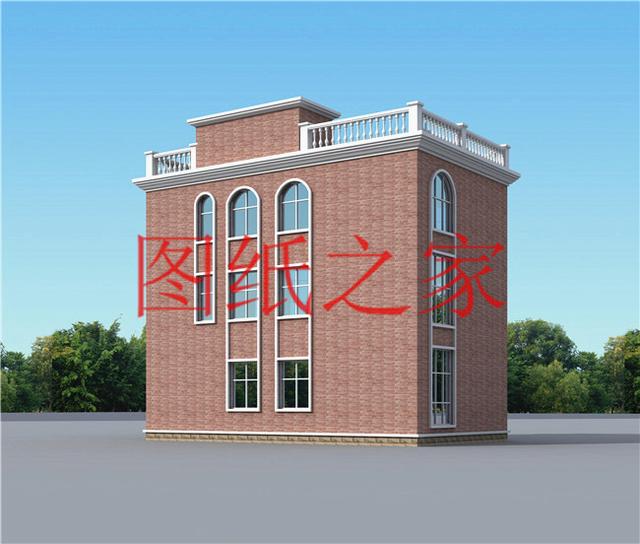 開(kāi)間只有10米，占地不到100平的三層別墅設(shè)計(jì)圖，霸氣外漏！