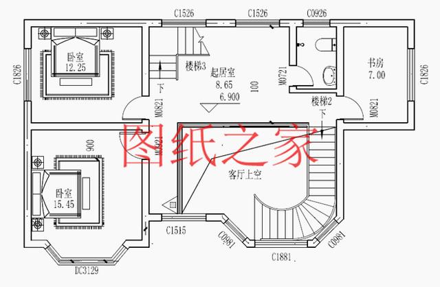 開(kāi)間只有10米，占地不到100平的三層別墅設(shè)計(jì)圖，霸氣外漏！
