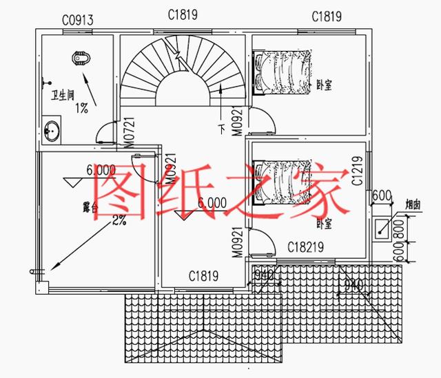 開(kāi)間只有10米，占地不到100平的三層別墅設(shè)計(jì)圖，霸氣外漏！