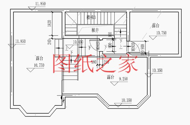 開(kāi)間只有10米，占地不到100平的三層別墅設(shè)計(jì)圖，霸氣外漏！