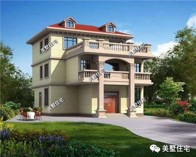 三款三層別墅設(shè)計(jì)圖，造型美觀大方，最接地氣！