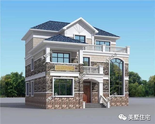 三款三層別墅設(shè)計(jì)圖，造型美觀大方，最接地氣！