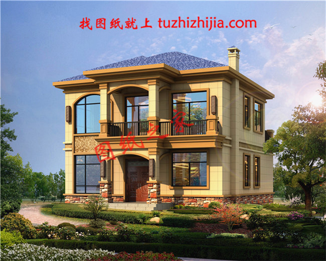 25萬(wàn)農(nóng)村二層樓房設(shè)計(jì)圖紙，經(jīng)濟(jì)實(shí)用又時(shí)尚大氣！